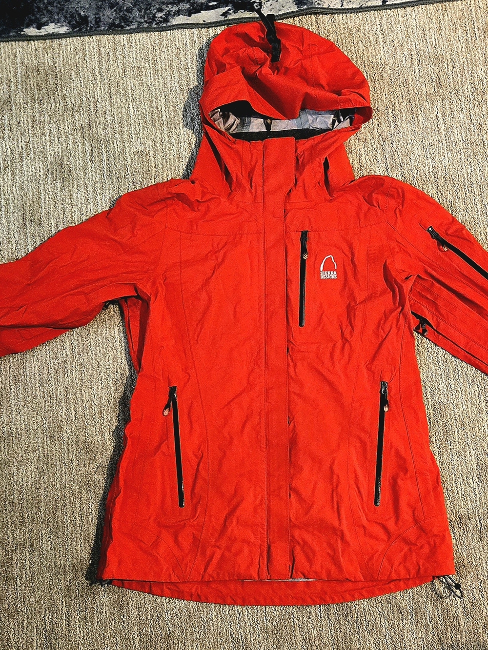 Sierra Designs Womens Waterproof Hooded Jacket Size Small